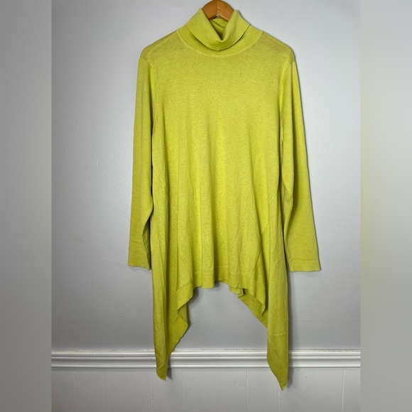 Chico’s Featherweight Turtleneck Tunic XL 3 - Picture 1 of 9